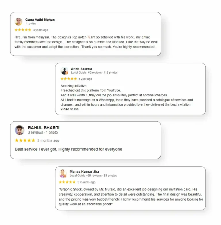 Google Review from Happy Customer ā Graphic Stock