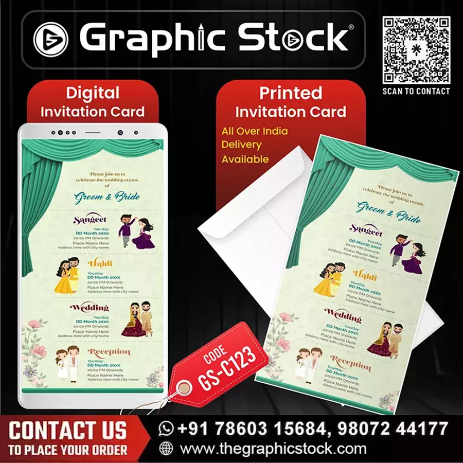 invitation card wedding