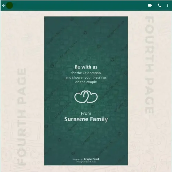WhatsApp Theme Multi Page Wedding Invitation – Page 4 – GS-C43