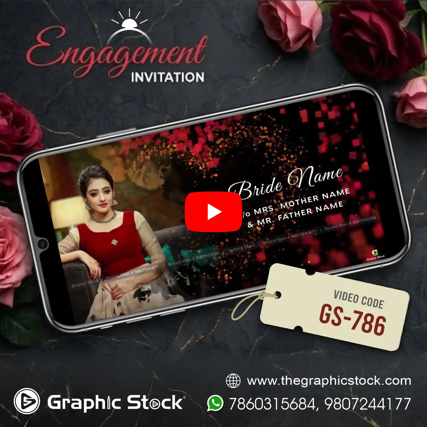 Ring Ceremony Invitation Video