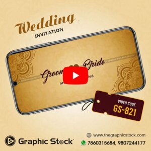 Traditional Hindu Wedding Invitation Video – GS-821