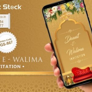 Dawat e Walima Invitation Video – GS-867