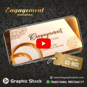 Engagement Invitation Video Card – GS-802