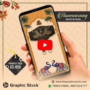 Save The Date Wedding Invitation Video – GS-859