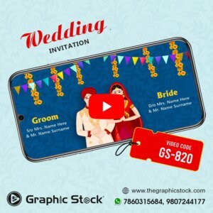Wedding Invitation Video with Multiple Events – GS-820