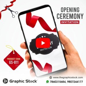 Opening Ceremony Invitation Video for Business Inauguration – GS-811