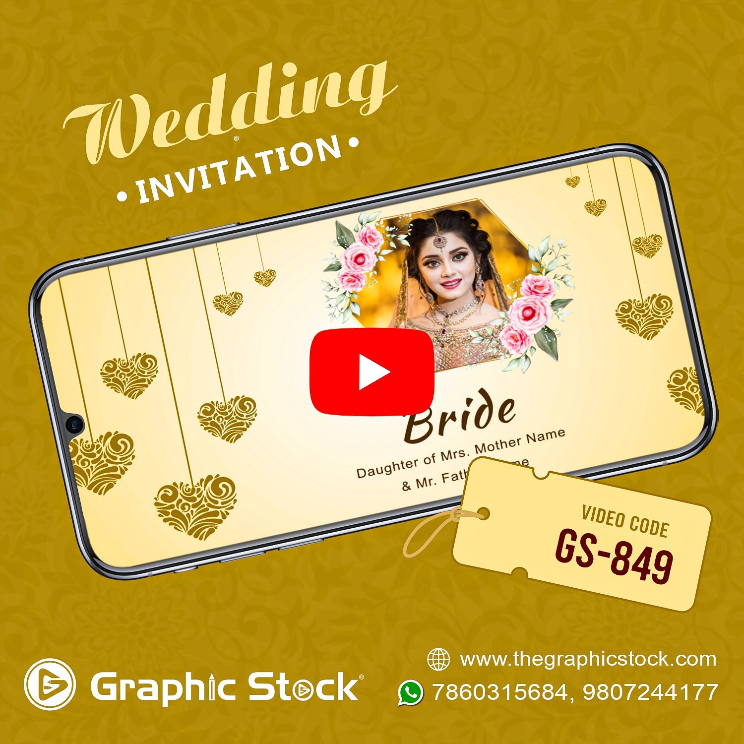 Wedding Invitation Video ā GS-849