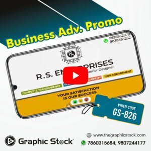 Business Promotional Video with Intro and Ending Slides – GS-826