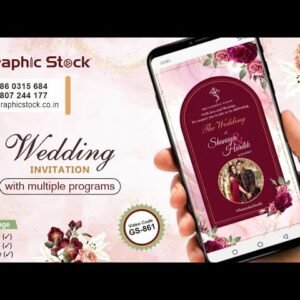 Multi Program Wedding Invitation Video – GS-861