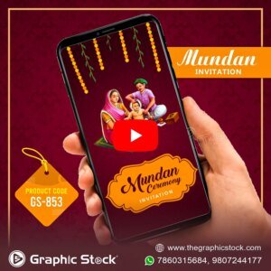 Mundan Ceremony Invitation Video – GS-853