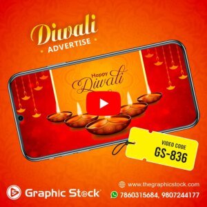 Diwali Wishes Video Advertisement Festival Greeting – GS-838