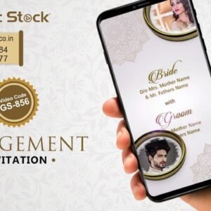 Engagement Invitation Video Double Ring – GS-856