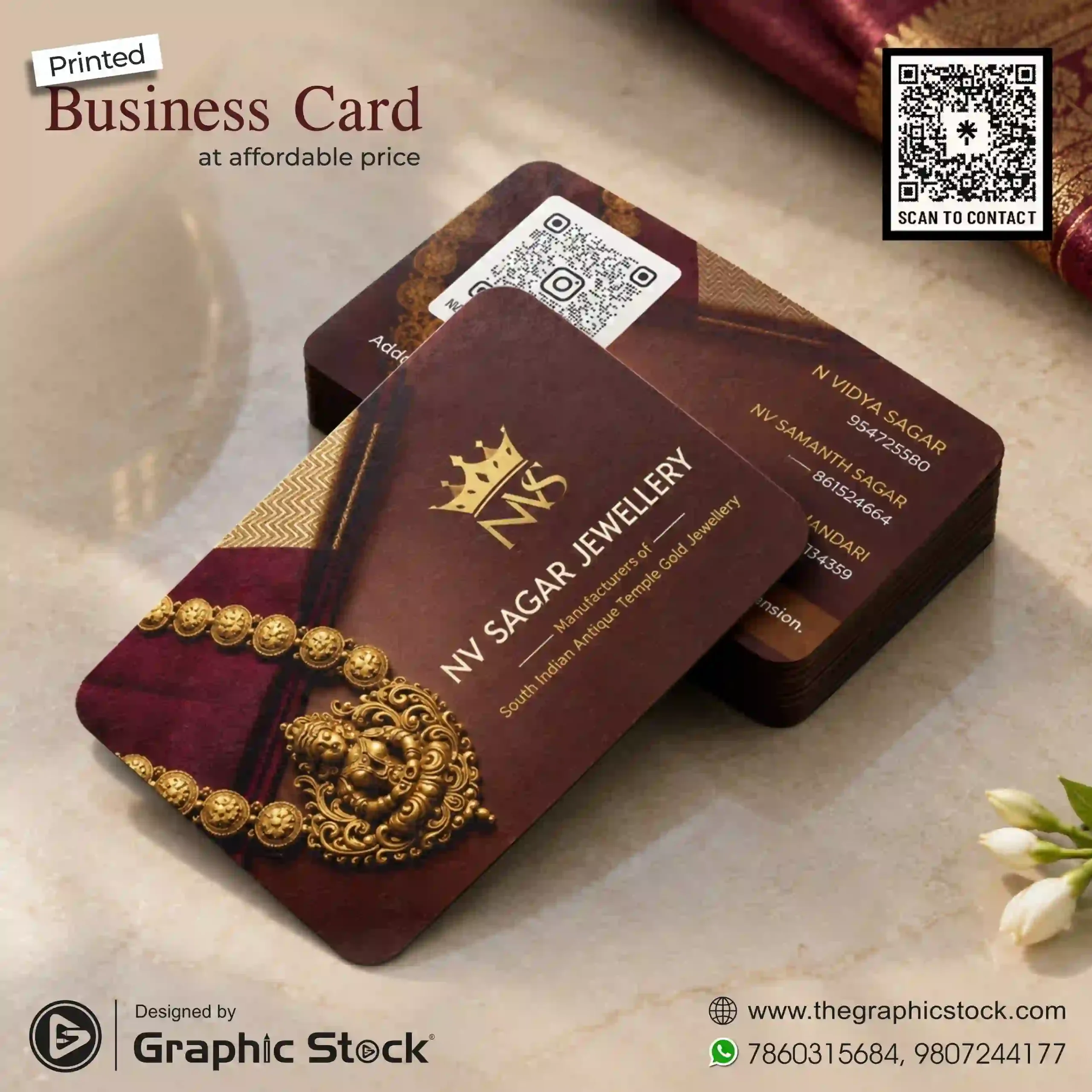 visiting card design